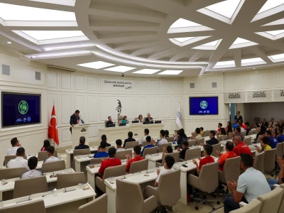 Gaziantep Spor Kulübü'nün Başarılı Sporcuları Başkan Şahin İle Bir Araya Geldi